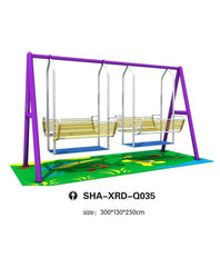 Garden Twin Swing Metal Q035 - Colorland Toys
