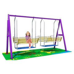 Garden Twin Swing Metal Q035 - Colorland Toys