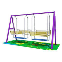 Garden Twin Swing Metal Q035 - Colorland Toys
