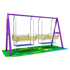 Garden Twin Swing Metal Q035 - Colorland Toys