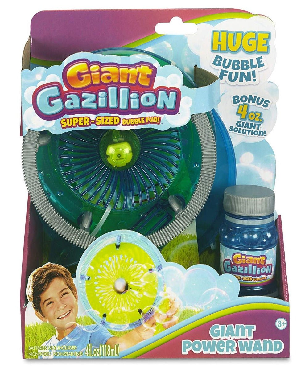 Gazillion Giant Bubbles Power Wand - Colorland Toys