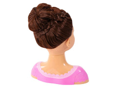 Bayer Top Model Styling Head Brown Hair And Eyes 90088AK - Colorland Toys