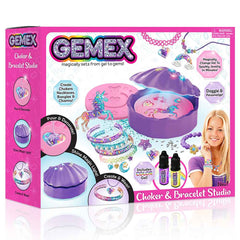 Gemex Choker and Bracelet Gel Jewelry Studio HUN0235 - Colorland Toys