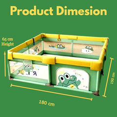 Geoby Villa 4in1 Play Yard Green H8336 - W5WG - Colorland Toys