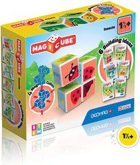 Geomag Magicube Insects Magnetic Building Set 00121 - Colorland Toys