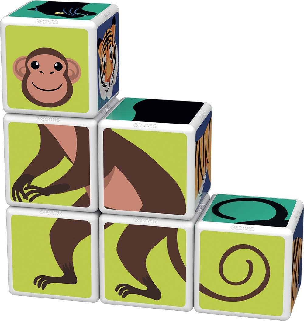 Geomag Magicube Jungle Animals 00145 - Colorland Toys