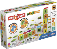 Geomag Magicubes Math Building and Clips 55pcs 00082 - Colorland Toys