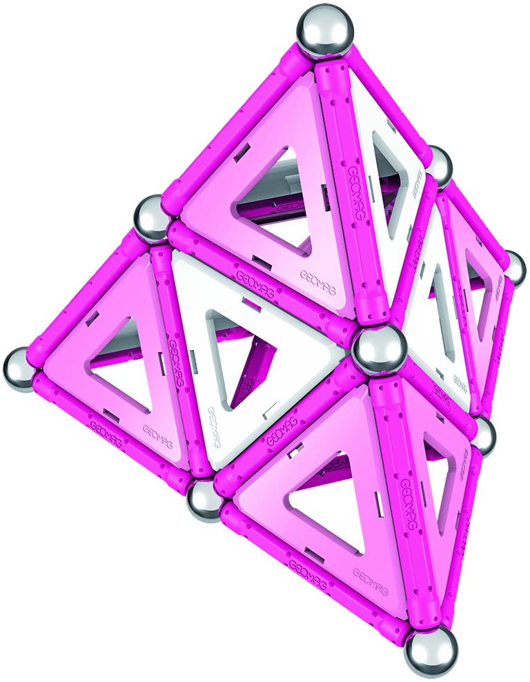 Geomag Pink Magnetic Blocks 68pcs 00342 - Colorland Toys