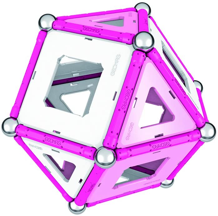 Geomag Pink Magnetic Blocks 68pcs 00342 - Colorland Toys