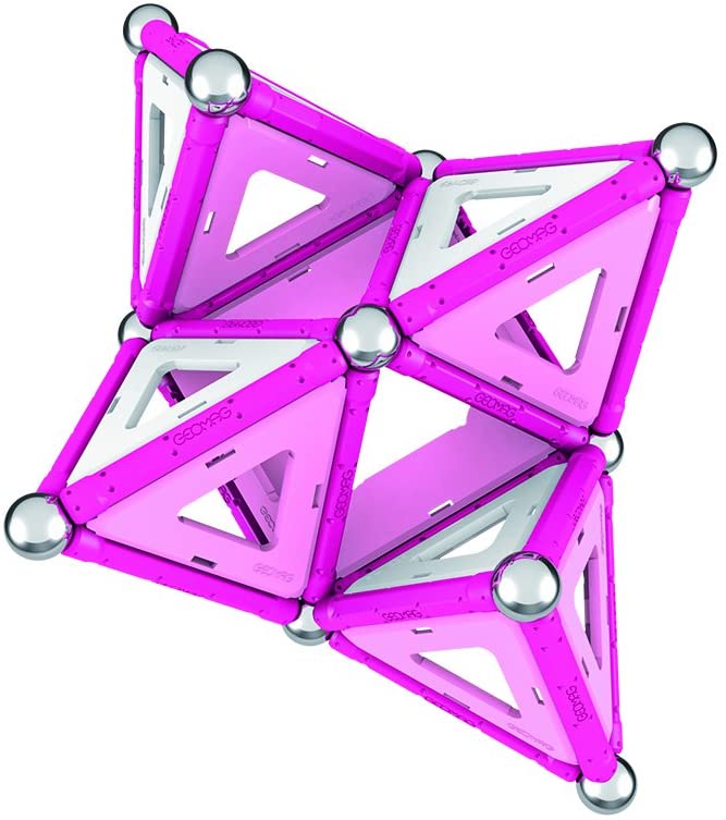 Geomag Pink Magnetic Blocks 68pcs 00342 - Colorland Toys