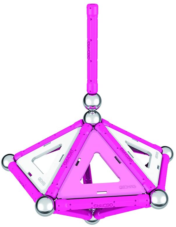 Geomag Pink Magnetic Blocks 68pcs 00342 - Colorland Toys