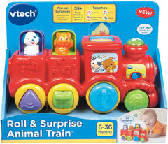 VTech Roll & Surprise Animal Train 80-151100 - Colorland Toys