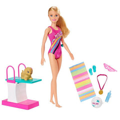 Barbie Dreamhouse Adventures Swim N Dive Doll GHK23 - Colorland Toys