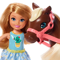 Barbie Club Chelsea Doll And Pony GHV78 - Colorland Toys