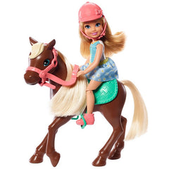 Barbie Club Chelsea Doll And Pony GHV78 - Colorland Toys