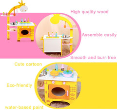 Giraffe Kitchen Set MSN15029 - Colorland Toys