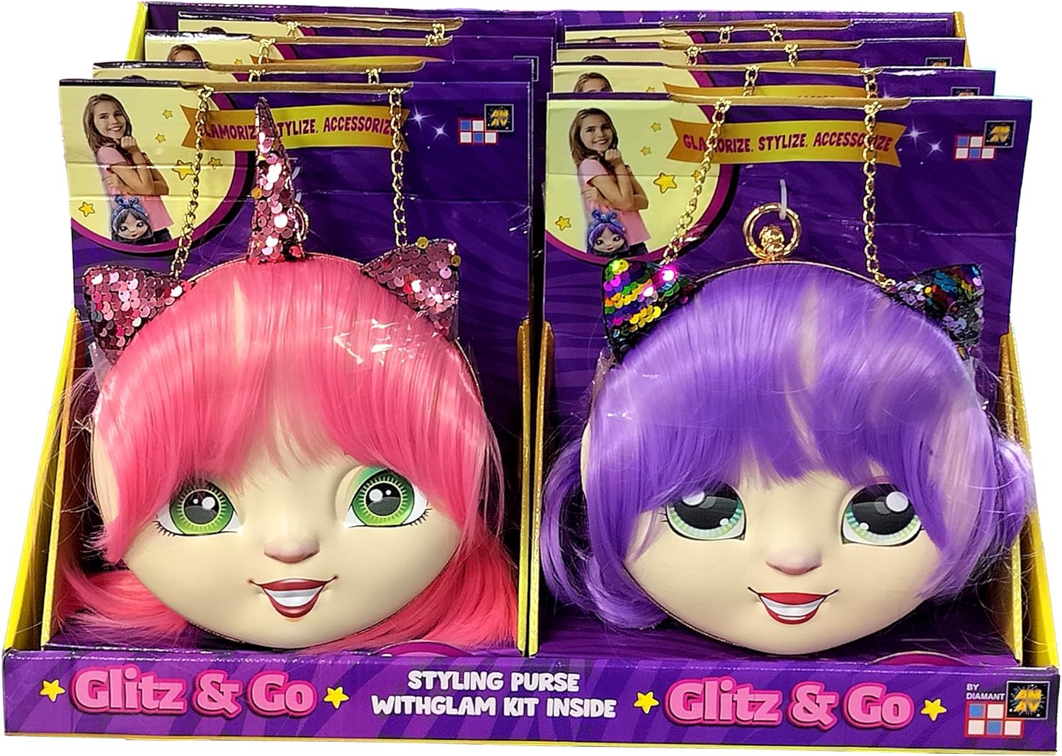 Glitz & Go Color in Bag with Squishy DTT - 6131 - Colorland Toys