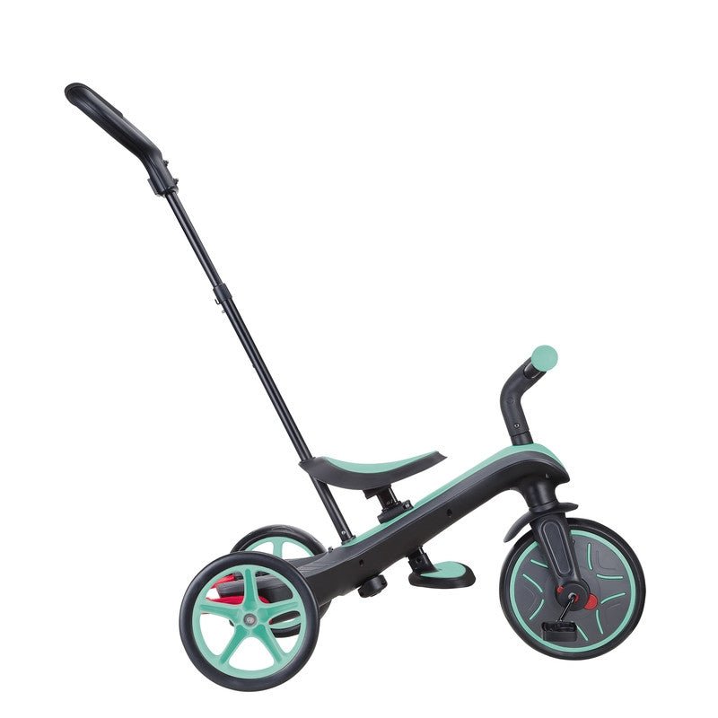 Globber Explorer Trike 4 in 1 Convertible Kids Tricycle – Mint Green - Colorland Toys