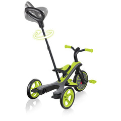 Globber Trike - Explorer 4 In 1 Lime Green - Colorland Toys