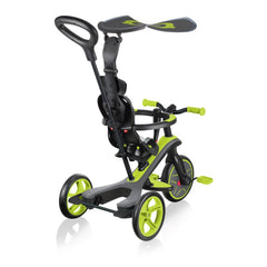 Globber Trike - Explorer 4 In 1 Lime Green - Colorland Toys