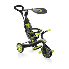 Globber Trike - Explorer 4 In 1 Lime Green - Colorland Toys
