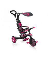 Globber Trike Explorer Tricycle 4 In 1 - Fuchsia Pink 632 - 110 - 2 - Colorland Toys