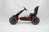 Go Cart Abarth Pedal Car Black LB - 9388A/PB9388A - Colorland Toys