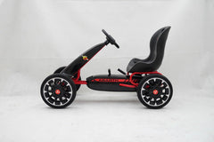 Go Cart Abarth Pedal Car Black LB - 9388A/PB9388A - Colorland Toys