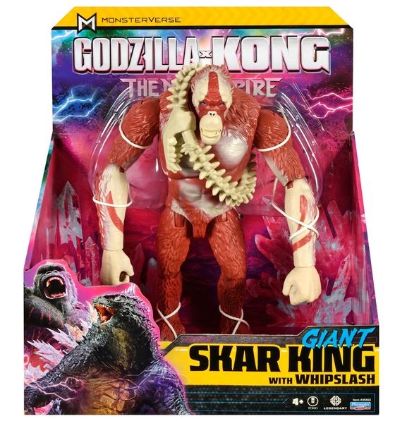 Godzilla x Kong The New Empire: Giant Skar King With Whipslash Figure - Colorland Toys