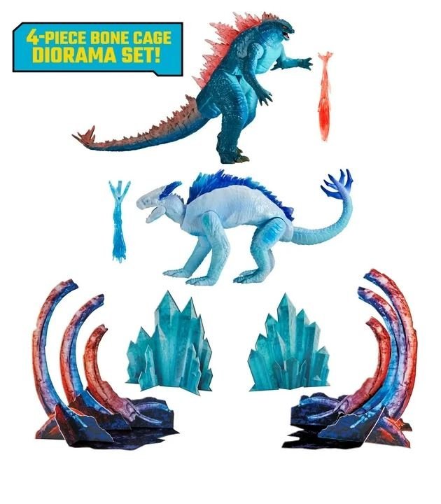 Godzilla x Kong The New Empire: Godzilla VS Shimo - Colorland Toys