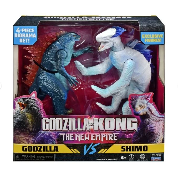 Godzilla x Kong The New Empire: Godzilla VS Shimo - Colorland Toys