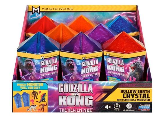 Godzilla x Kong The New Empire: Hollow Earth Crystal Blind Pack - Colorland Toys