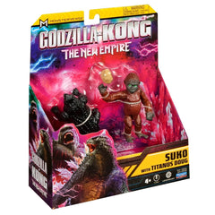 Godzilla x Kong The New Empire: Suko With Titanus Doug 6inch - Colorland Toys