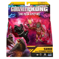 Godzilla x Kong The New Empire: Suko With Titanus Doug 6inch - Colorland Toys