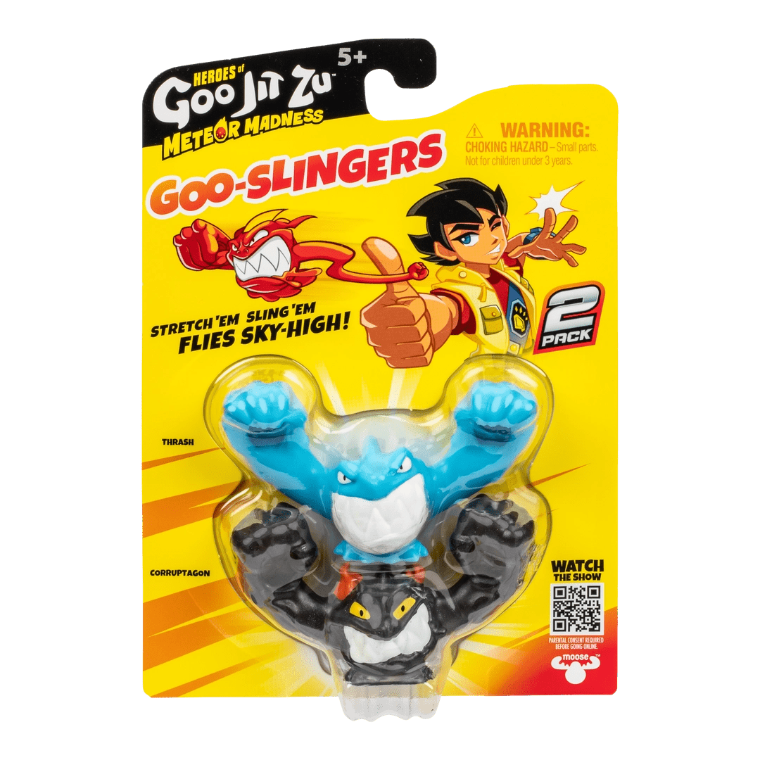 Goo Jit Zu S13 Mmdns Goo Slingers 2 - Pack 43096 - Colorland Toys