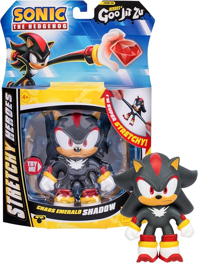 Goo Jit Zu Sonic S5 Hero Pack - Chaos Emerald Shadow 43054 - Colorland Toys