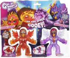 Goozonians Twin Pack - Queen Ember vs. Princess Flik 7407 - Colorland Toys