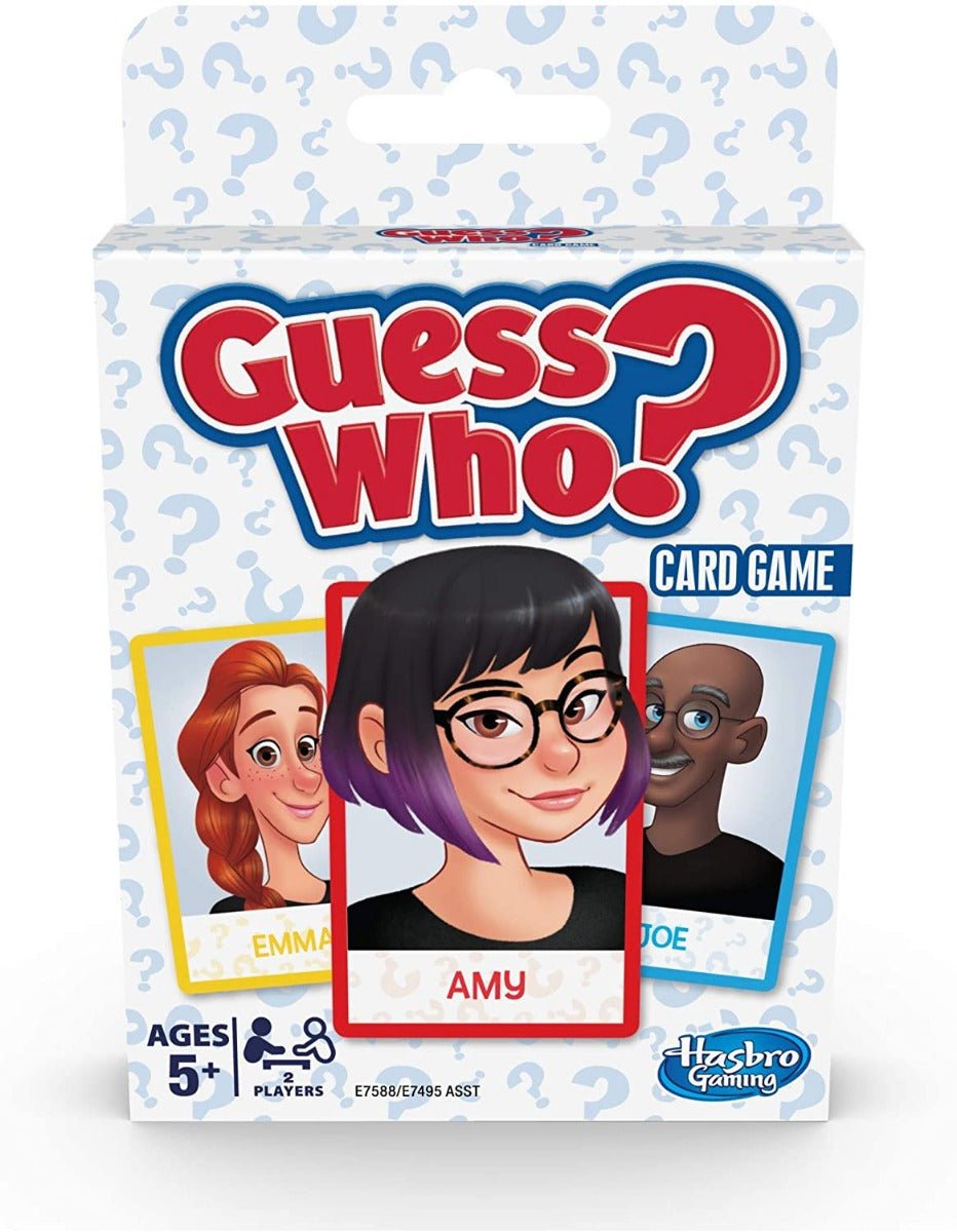 Guess Who Classic Card Game E7588 - Colorland Toys