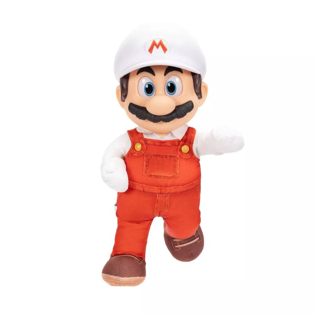 Nintendo Super Mario2 Movie Jumbo Roto Plush - Fire Mario 43236 - Colorland Toys