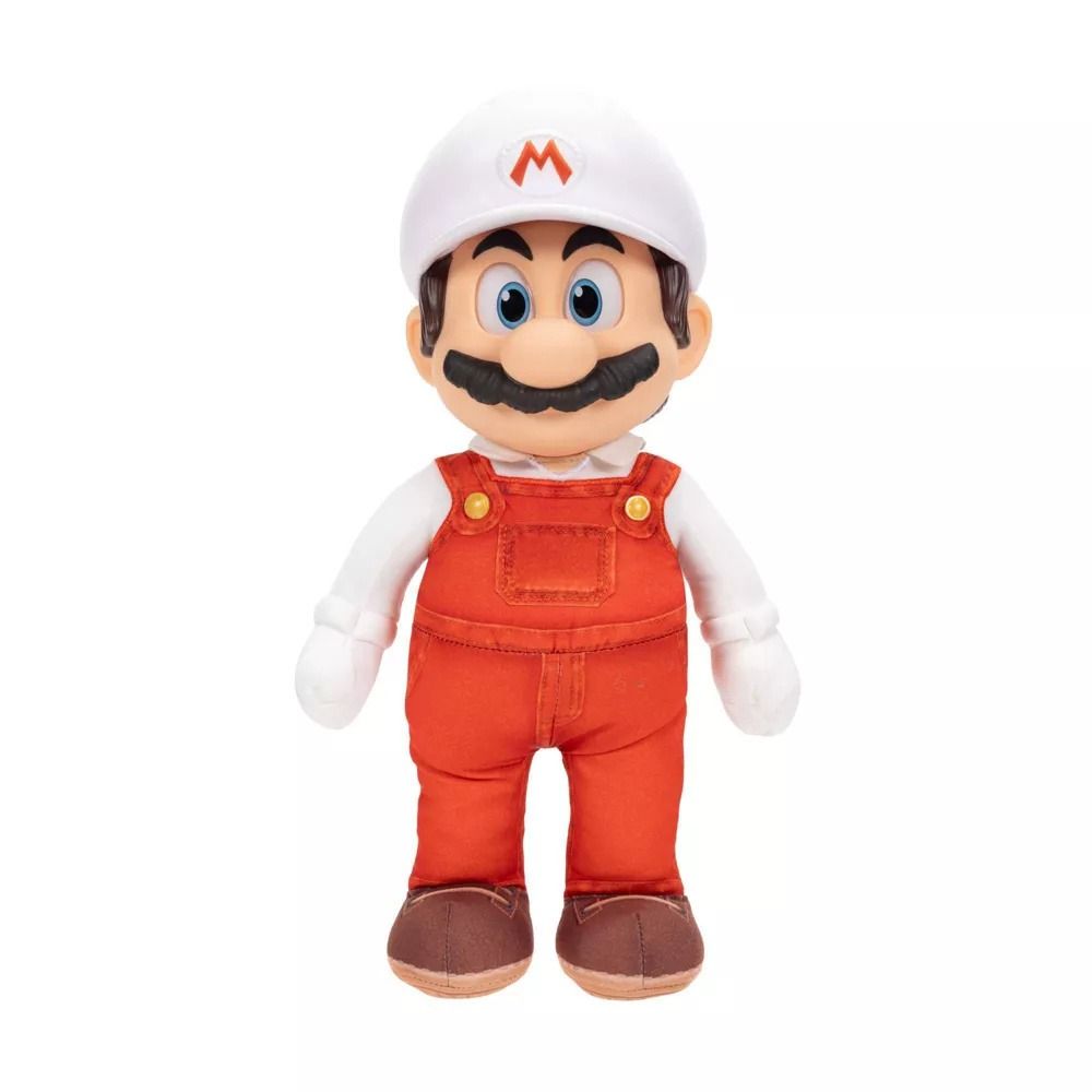Nintendo Super Mario2 Movie Jumbo Roto Plush - Fire Mario 43236 - Colorland Toys