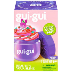Gui Gui Slime Fruity Glow Single Pack Assorted 90767/90440 - Random Selection - Colorland Toys