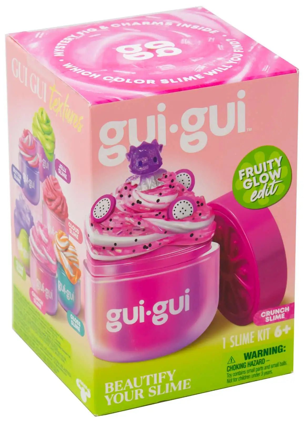 Gui Gui Slime Fruity Glow Single Pack Assorted 90767/90440 - Random Selection - Colorland Toys