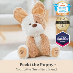Gund Peeki The Puppy Animated 6072443 - Colorland Toys