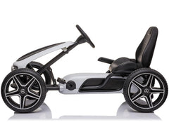 Mercedes-Benz Pedal Go Kart White XMX610 - Colorland Toys