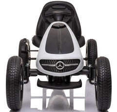 Mercedes-Benz Pedal Go Kart White XMX610 - Colorland Toys