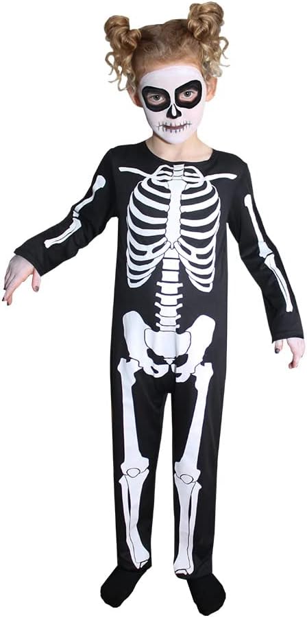 Halloween Costume Skeleton Girl Large 84621 - L - Colorland Toys