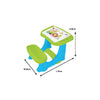 Pilsan Handy Study Desk With Seat Blue/Green 03433 - Colorland Toys