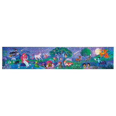 Hape 200pc Glow - in - the - Dark Magic Forest Puzzle (150 x 300cm) - Colorland Toys