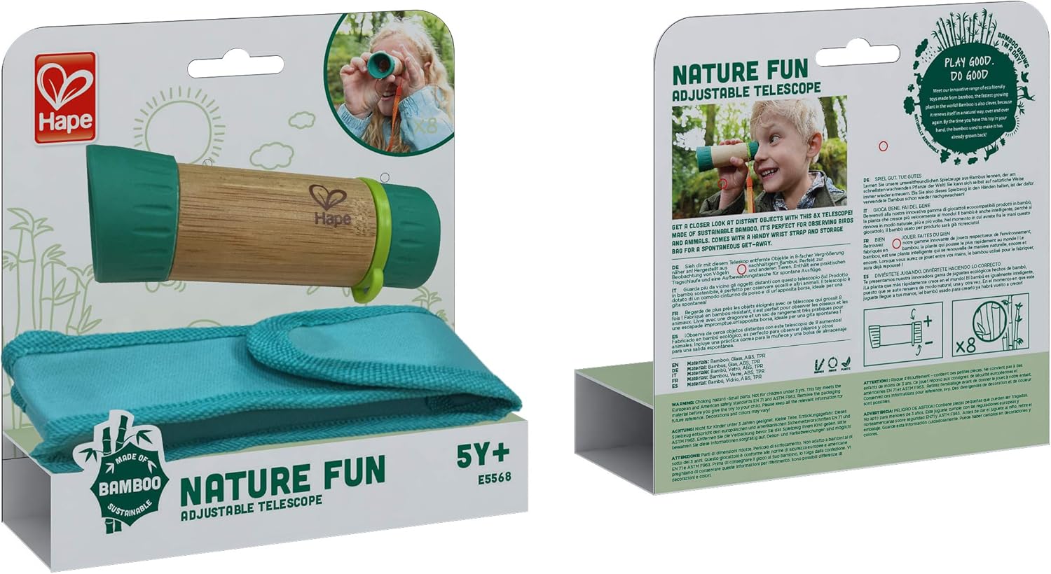 Hape Adjustable Telescope E5568 - Colorland Toys