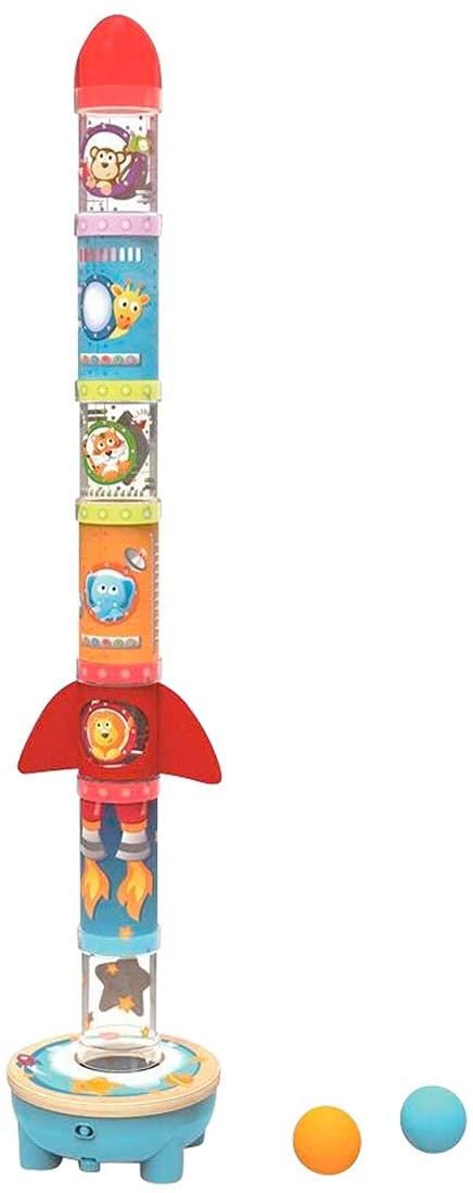 Hape Air - Powered Rocket Ball Air Stacker - Colorland Toys